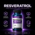 Extracto de Resveratrol Juventud Celular y Antioxidantes