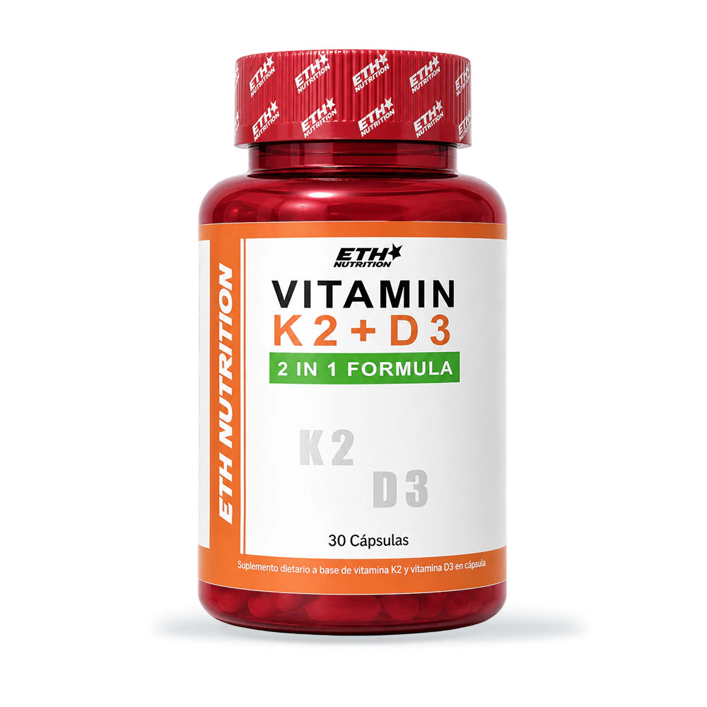 Vitamina K2 + D3, Huesos Fuertes y Bienestar Cardiovascular