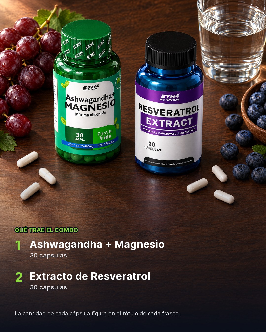 ETH Antioxidante: qué trae el combo